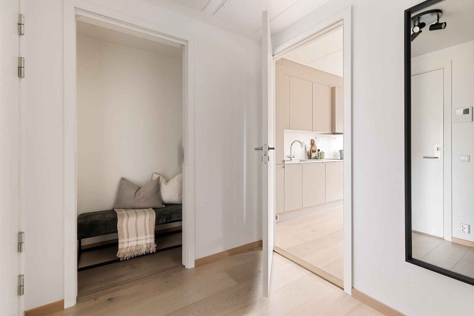 Praktisk bod med direkte tilknytning til entreen. Galleribilde