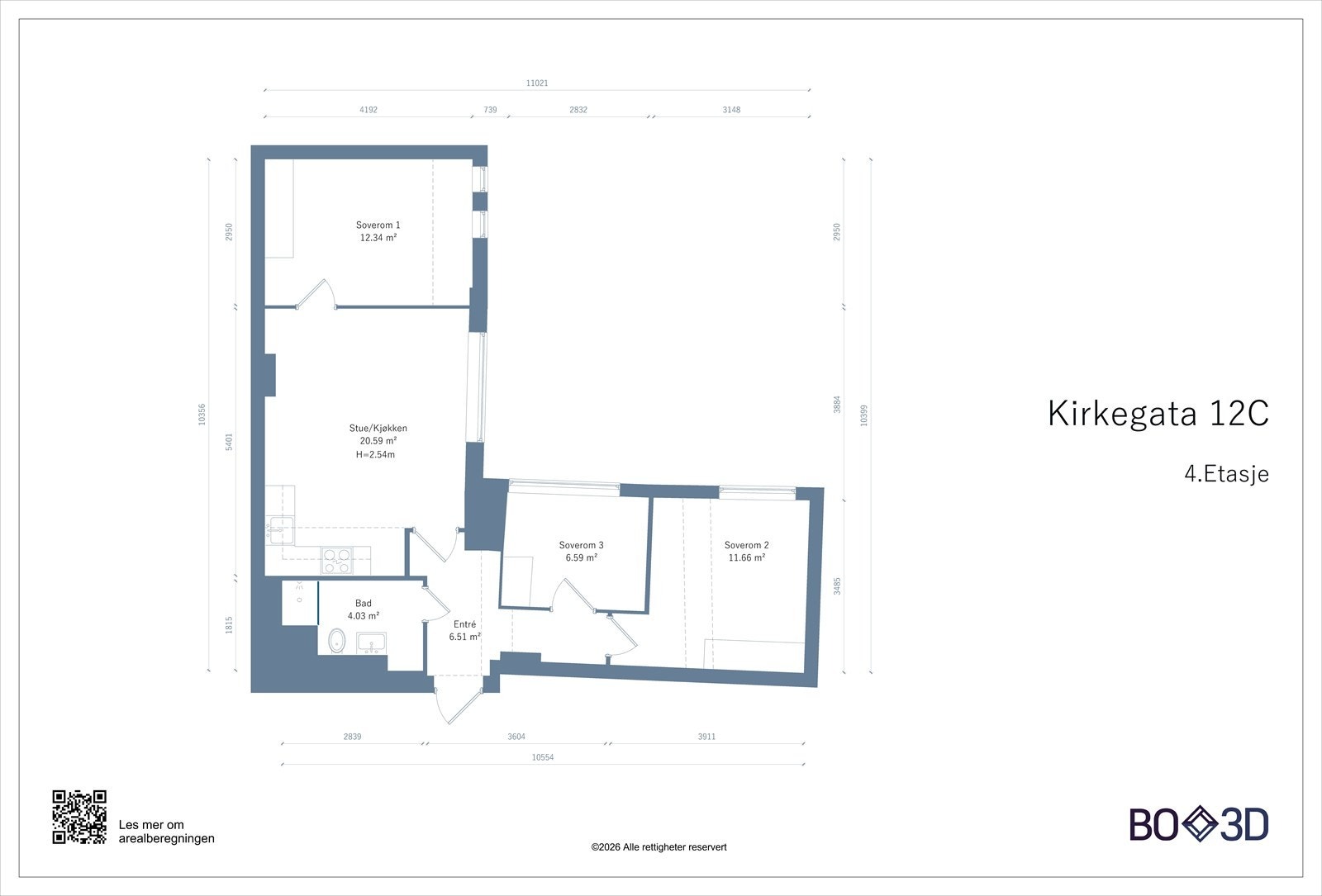 Plantegning (avvik kan forekomme) Galleribilde