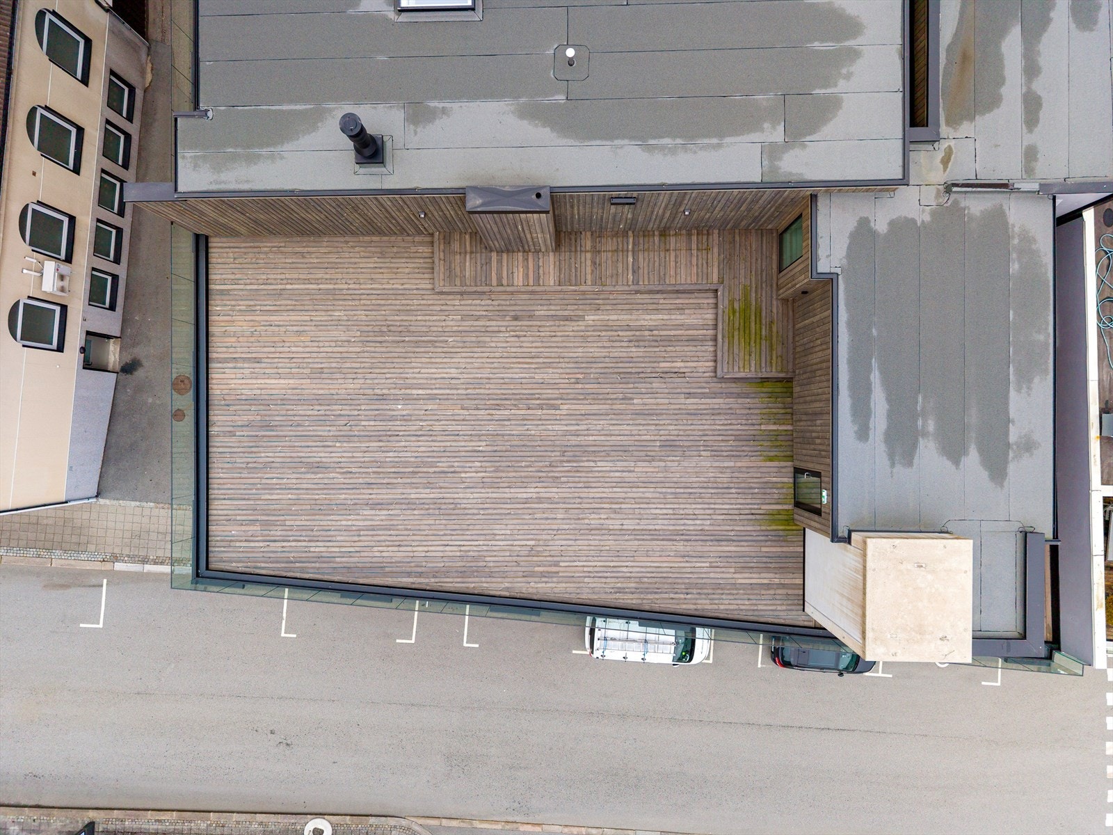 Felles takterrasse Galleribilde