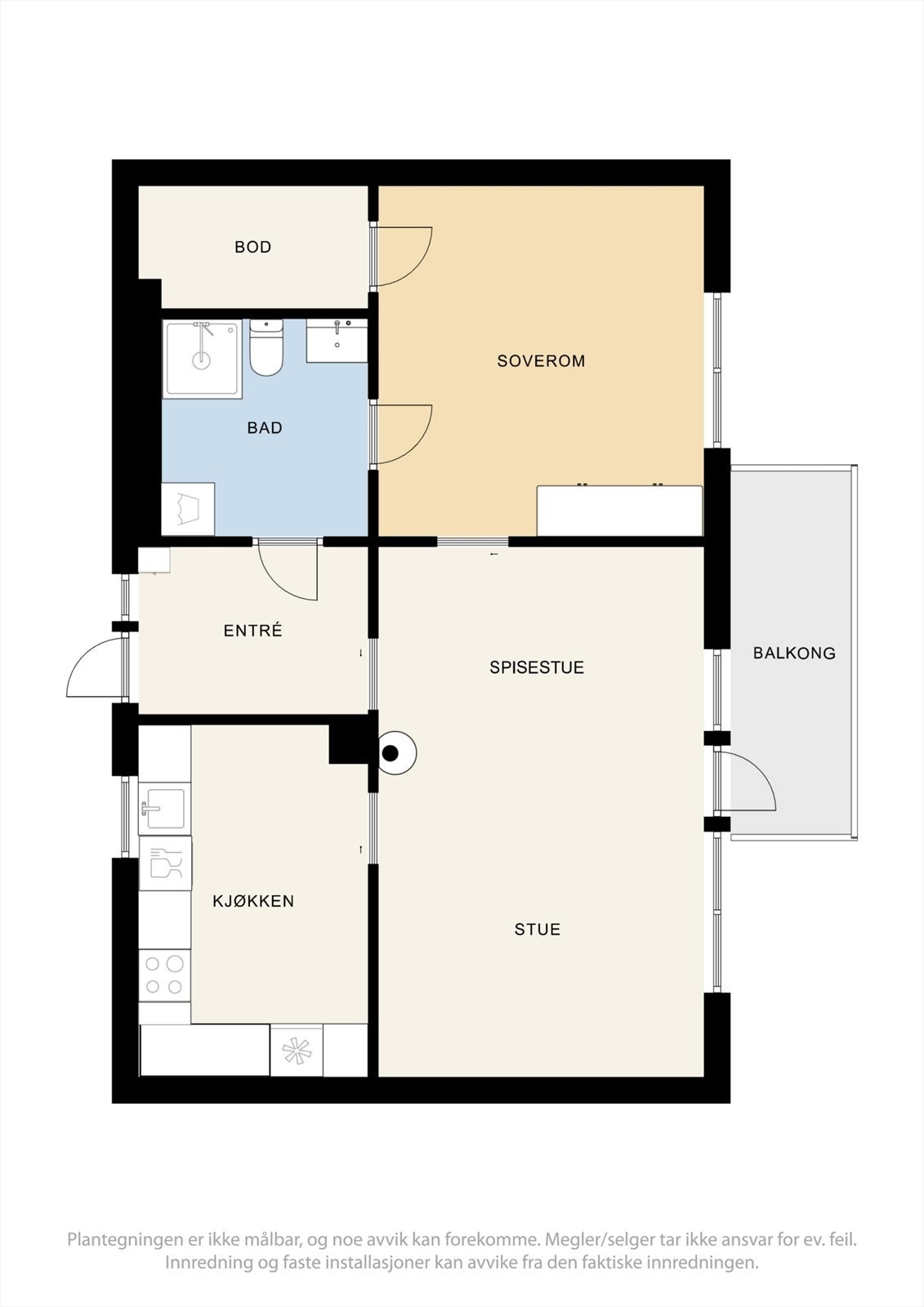 Plantegning. Galleribilde