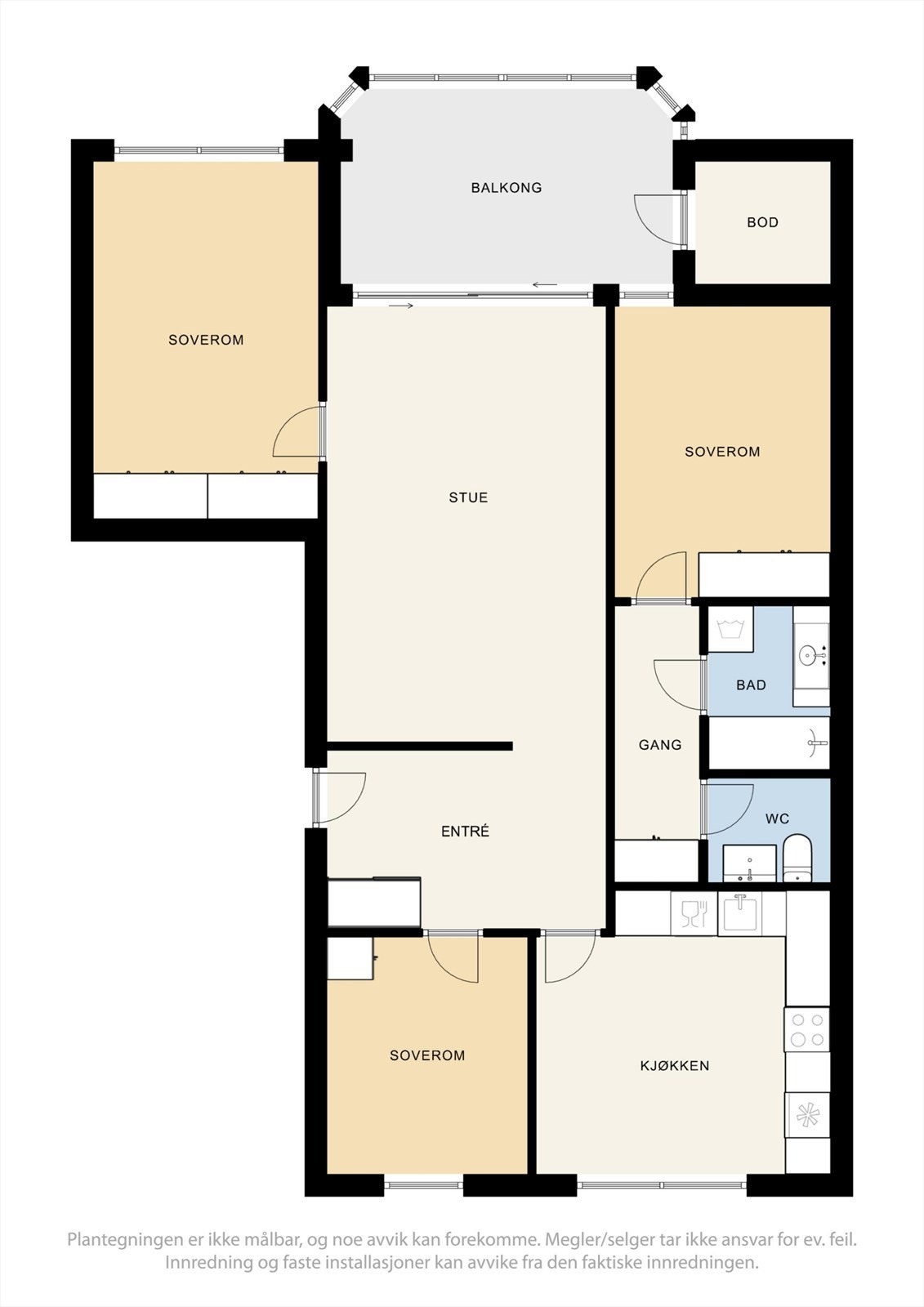 Plantegning. Galleribilde