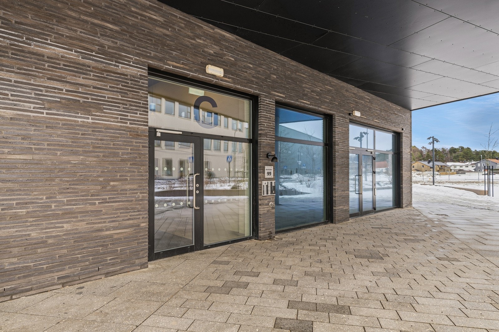 Inngangsparti Galleribilde