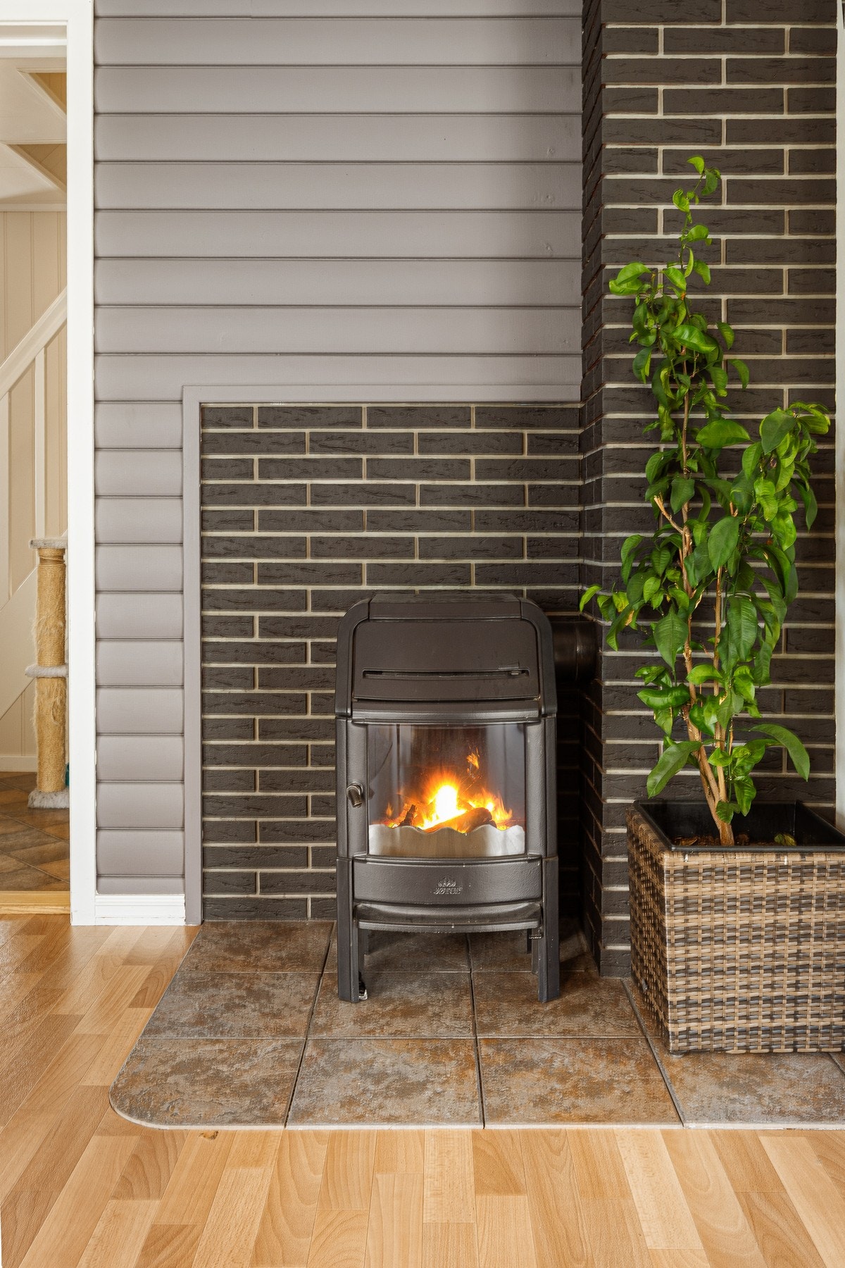 Vedovn og varmepumpe. Galleribilde