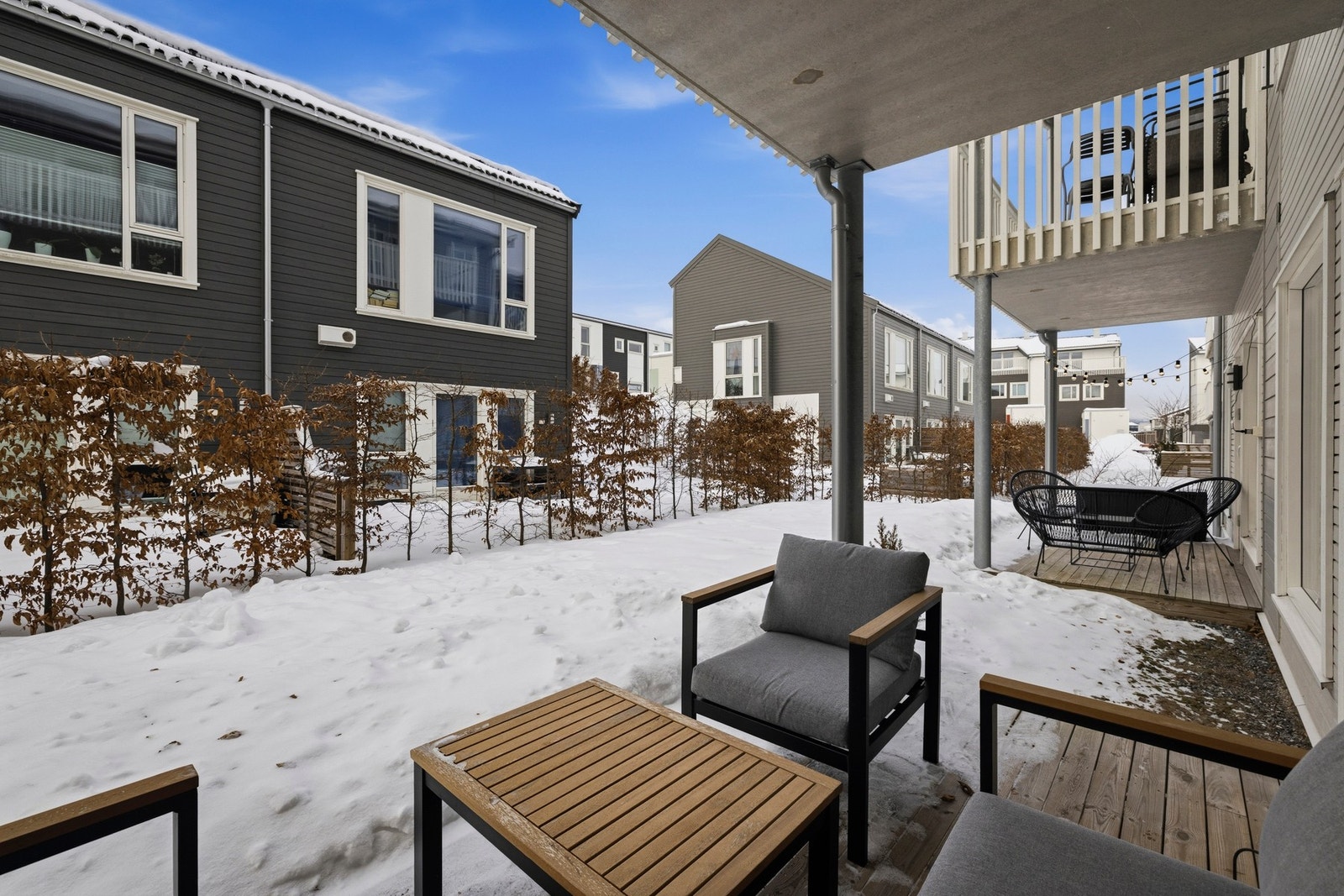 Koselig uteplass Galleribilde