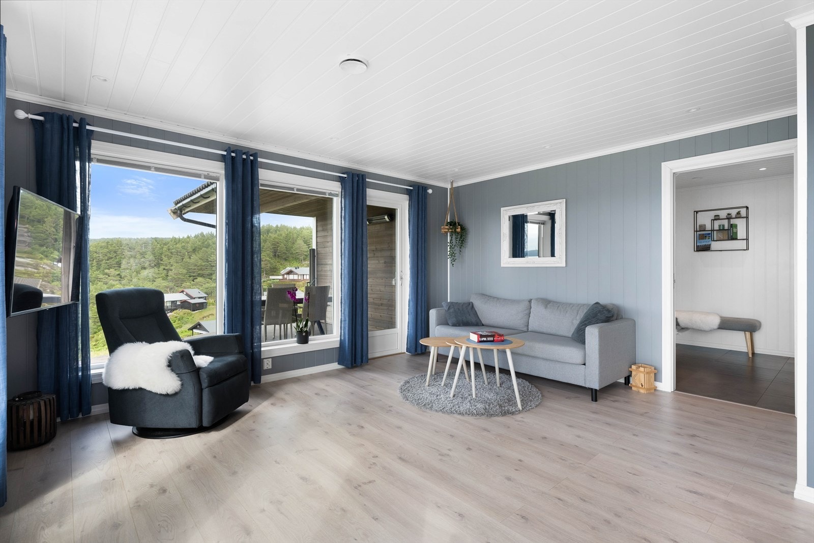 Utgang til terrassen. Galleribilde