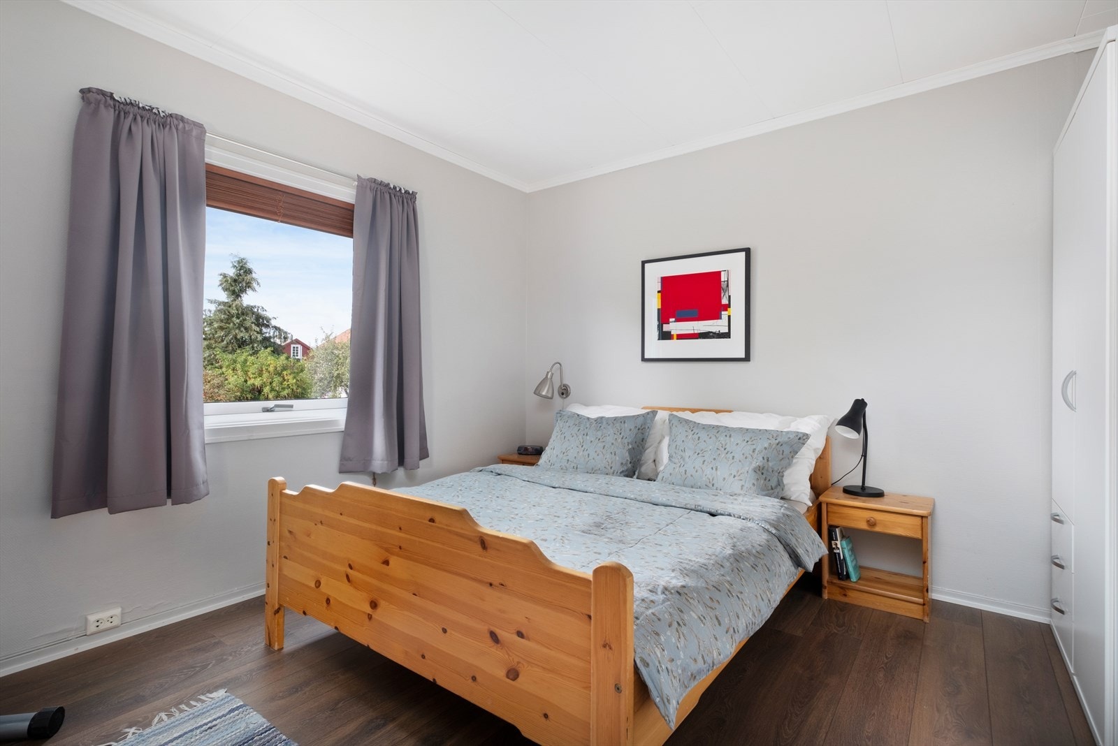 Det tredje soverommet er også på gode 12m². Galleribilde