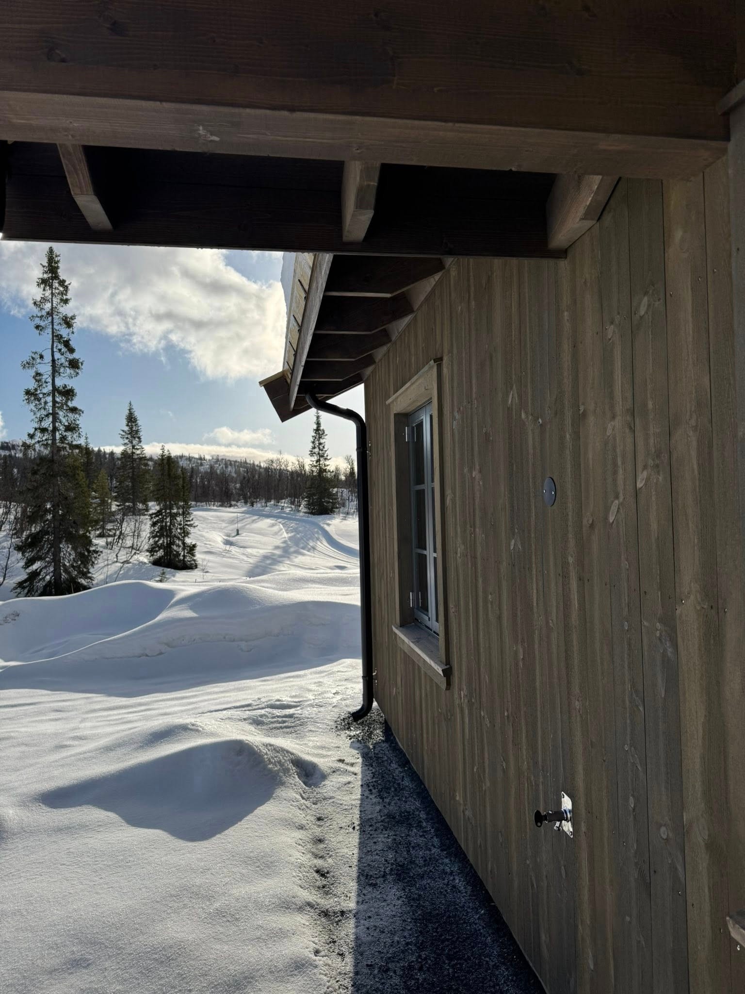 Foto fra den aktuelle hyttemodellen Galleribilde