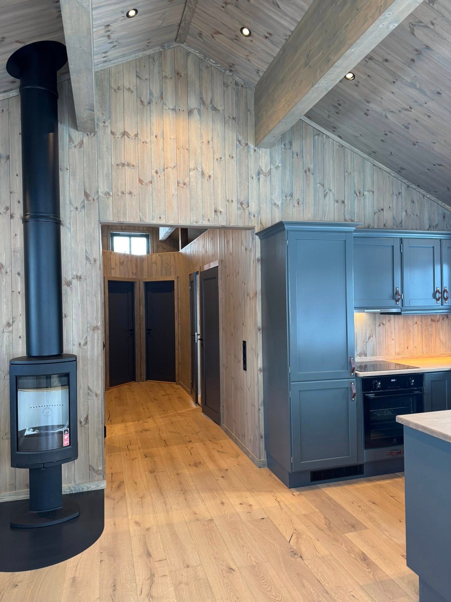 Foto fra den aktuelle hyttemodellen Galleribilde