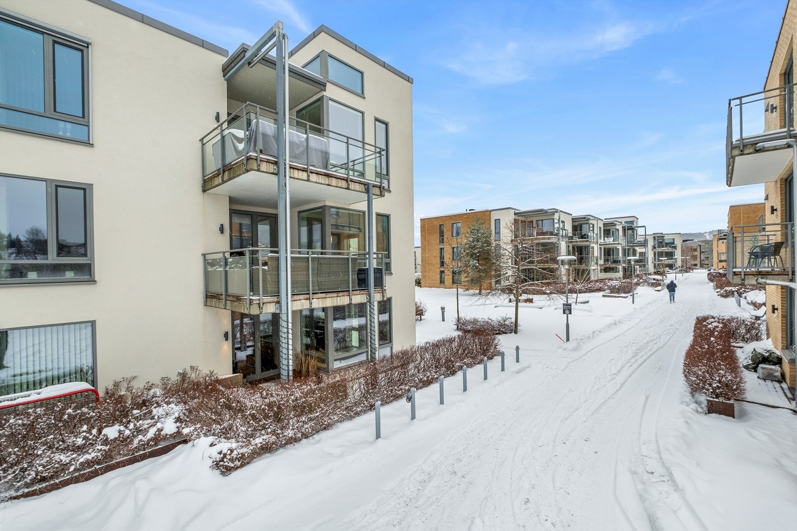 Leiligheten har en fin hjørnebeliggenhet. Galleribilde