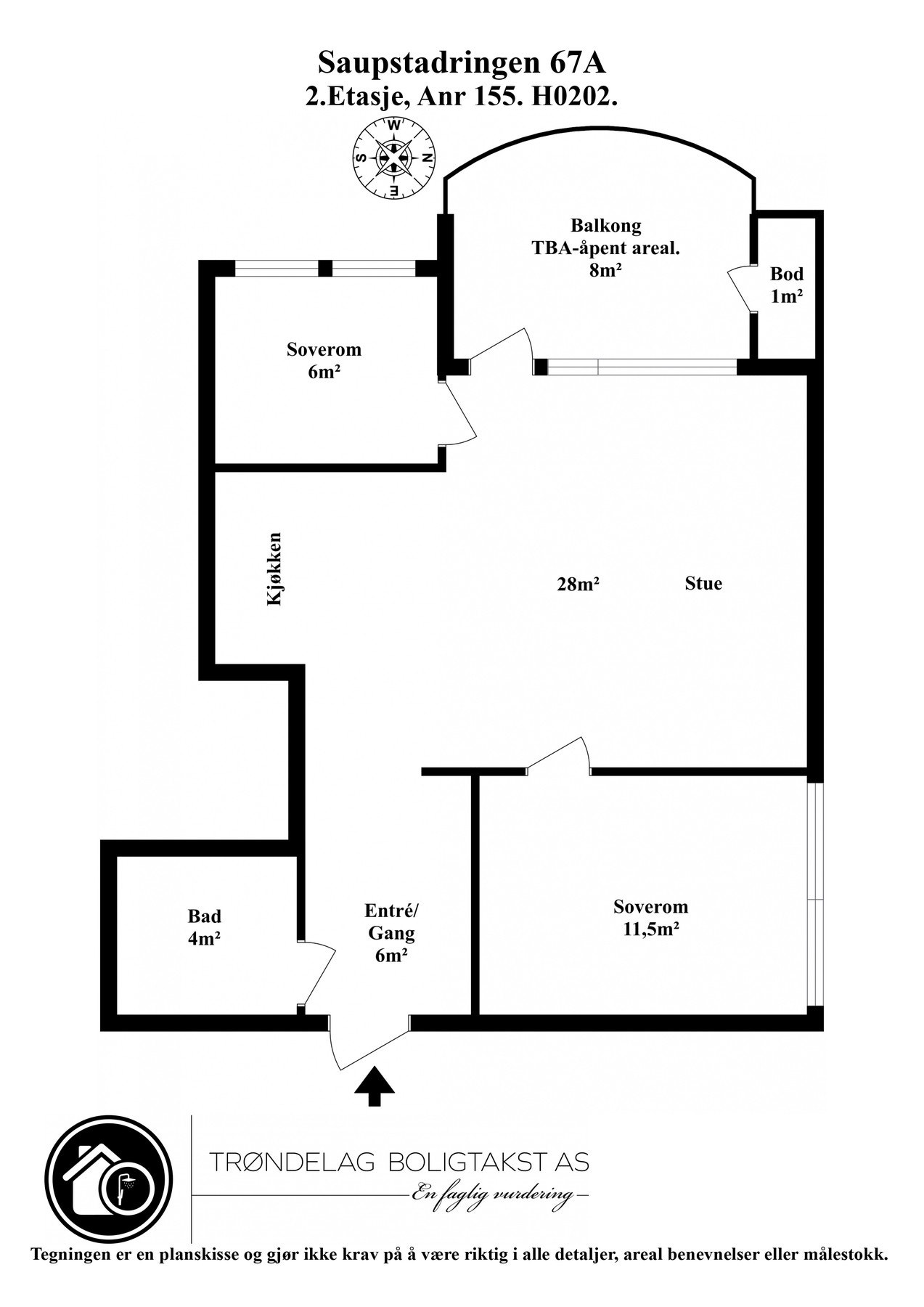 Planskisse. Galleribilde