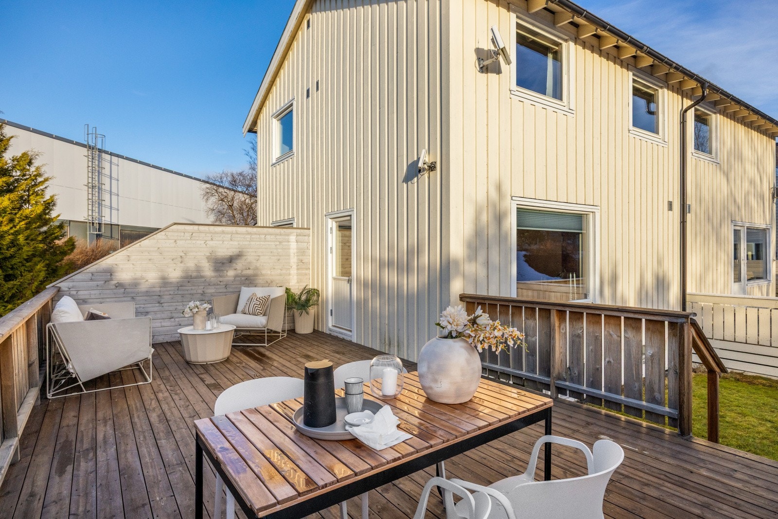 Herfra har man god oversikt over hagen og nærområdet. Galleribilde