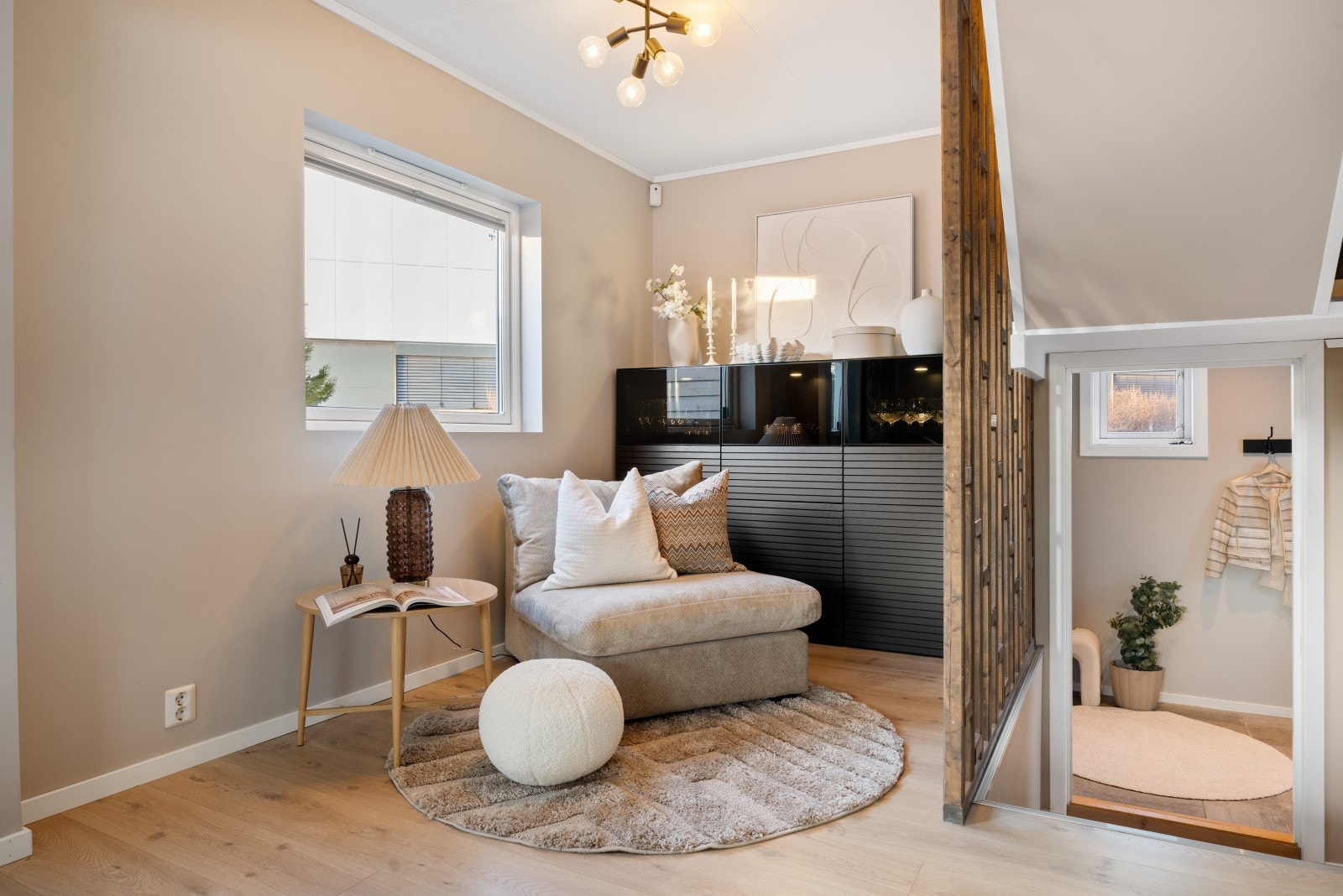 En perfekt liten lesesone på stuen. Galleribilde