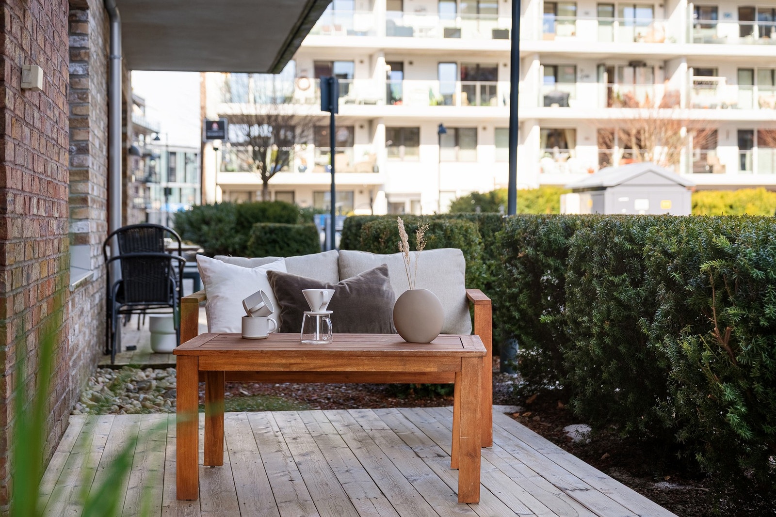 Fra markterrassen Galleribilde