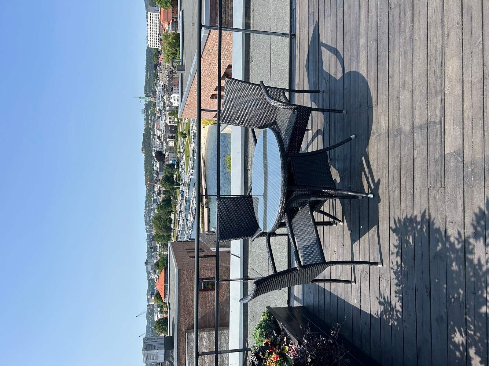 Fra takterrassen Galleribilde