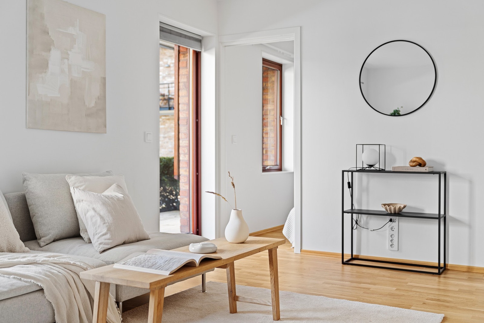 Til venstre i bildet er det utgang til markterrassen Galleribilde