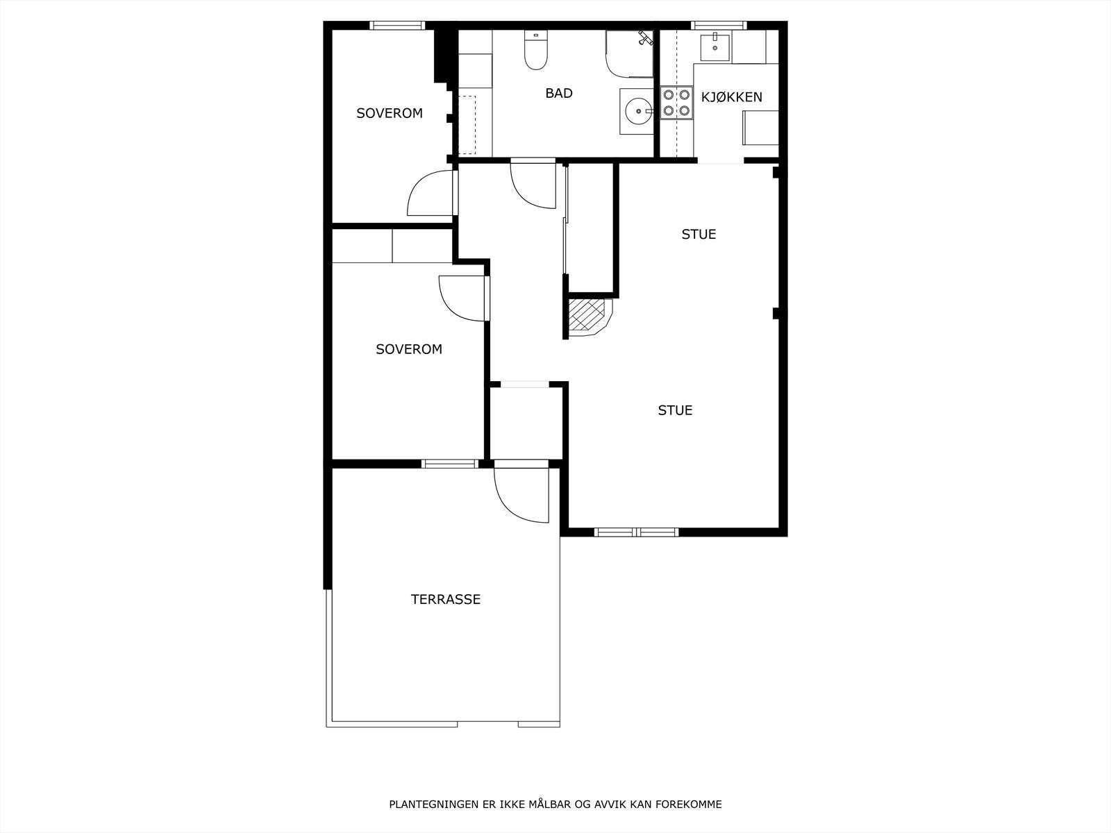 Plantegning. Galleribilde