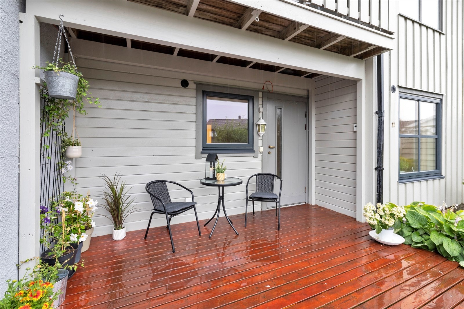 Her er det plass til utemøbler. Galleribilde