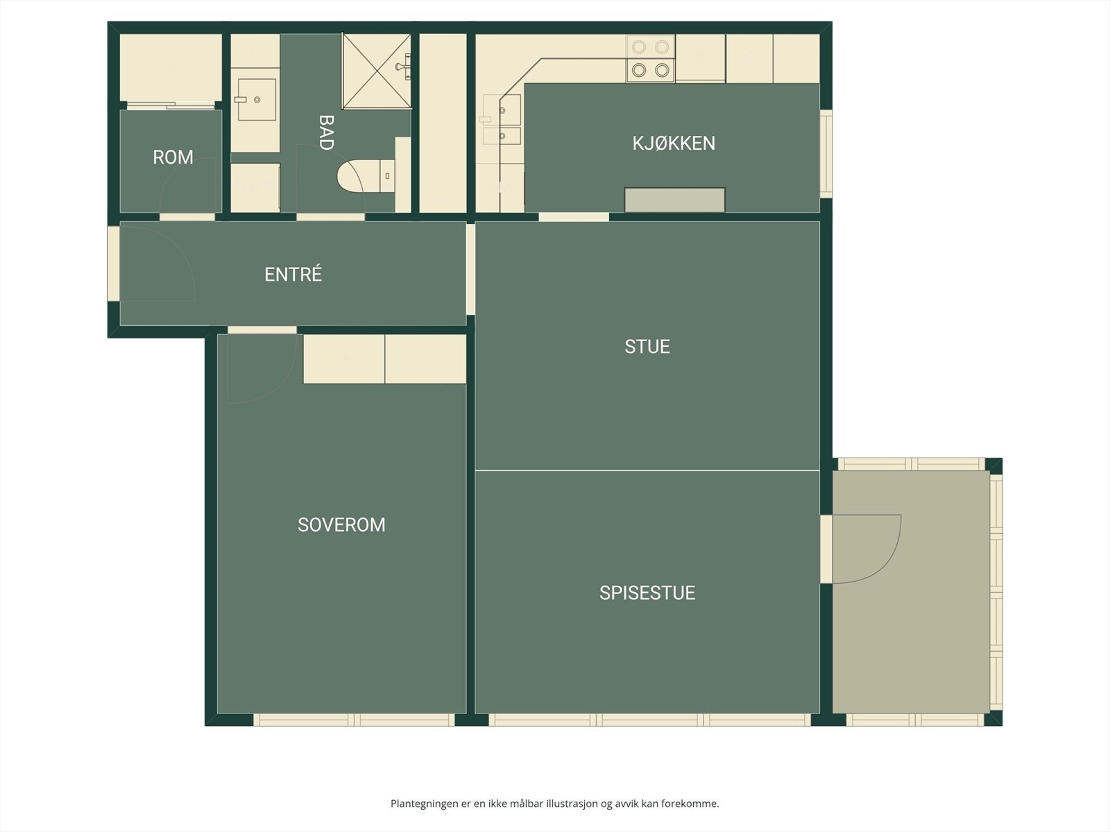 Plantegning. Galleribilde