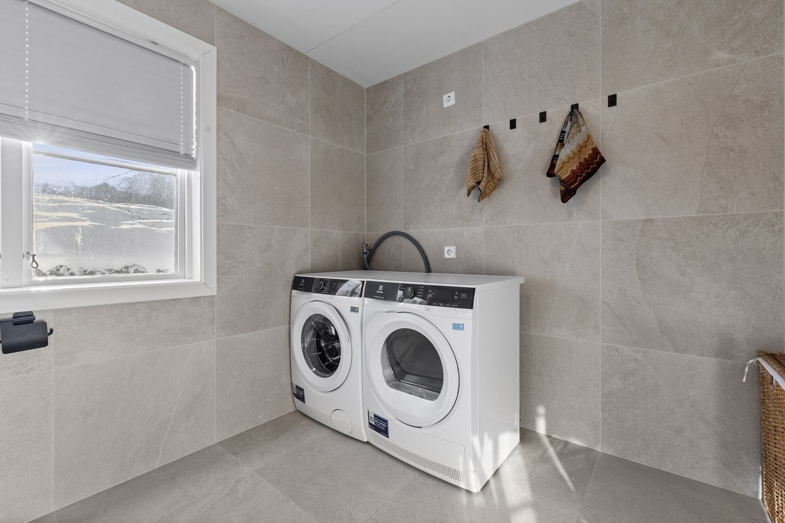 Opplegg for vask & tørk. Galleribilde