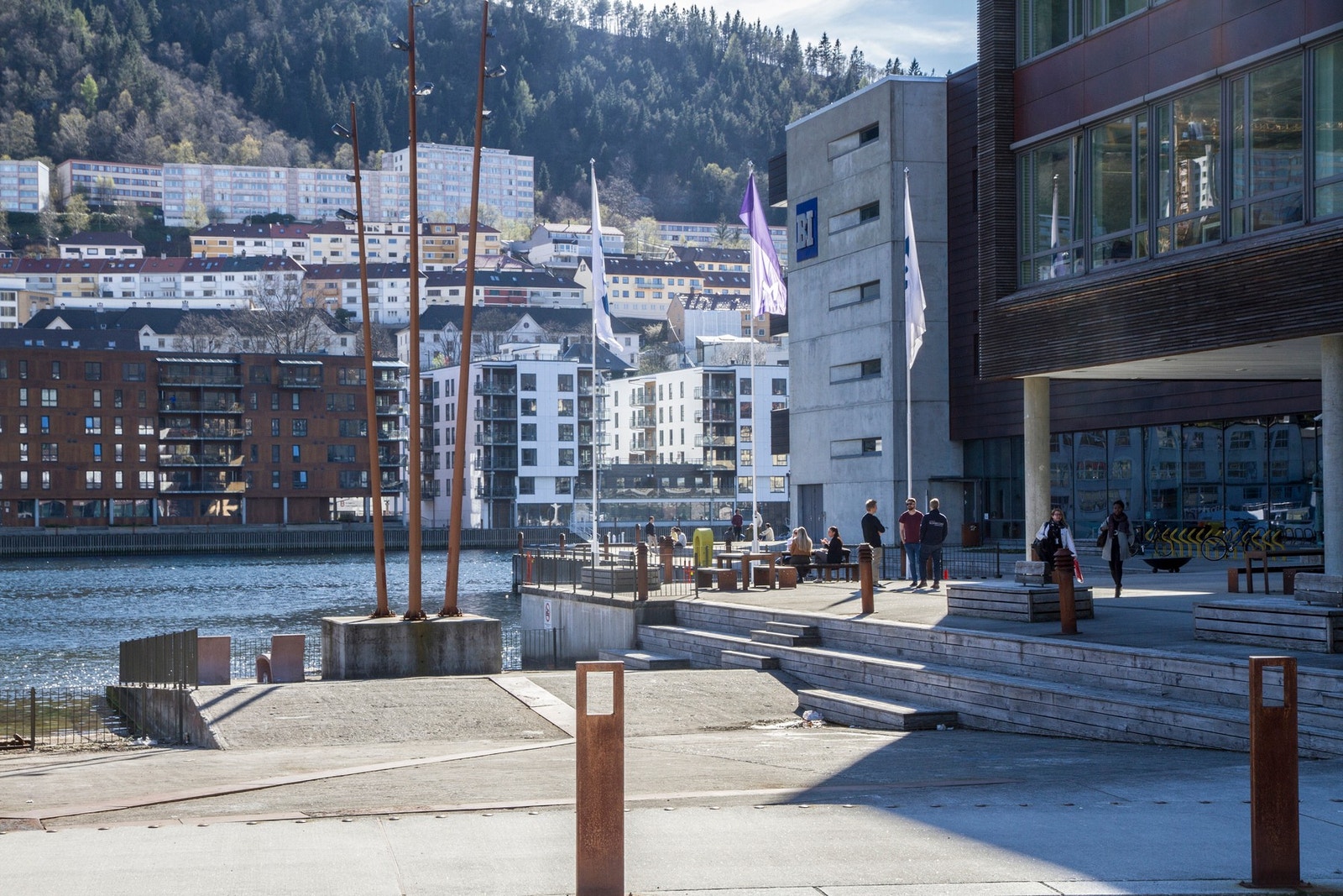 Fra boligen er det også gangavstand til blant annet BI og UiB. Galleribilde