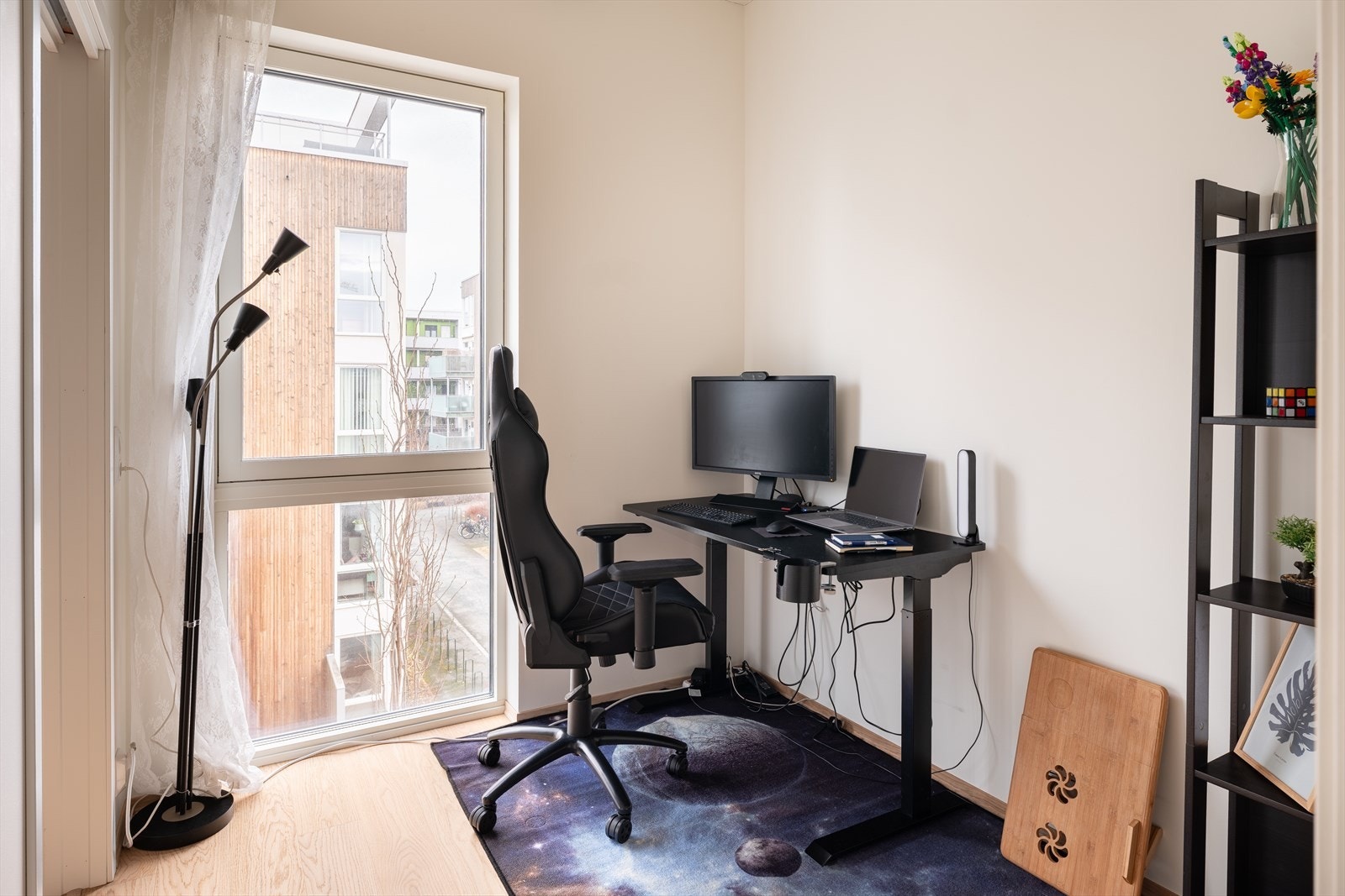 Det andre soverommet måler 5,5m². Galleribilde