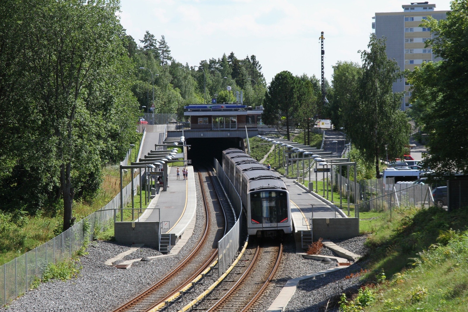 Munkelia t-banestasjon Galleribilde