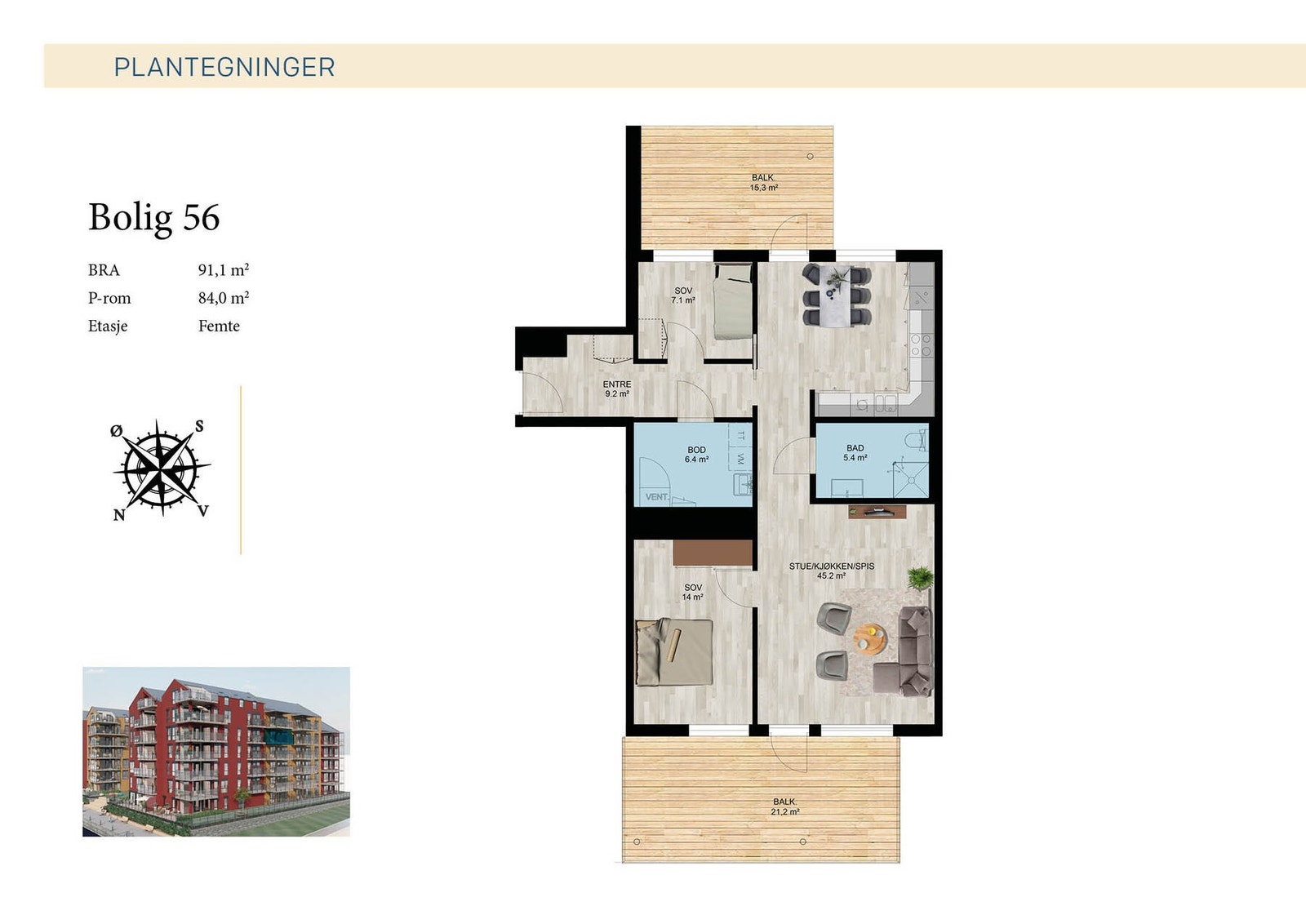 Planløsning Galleribilde