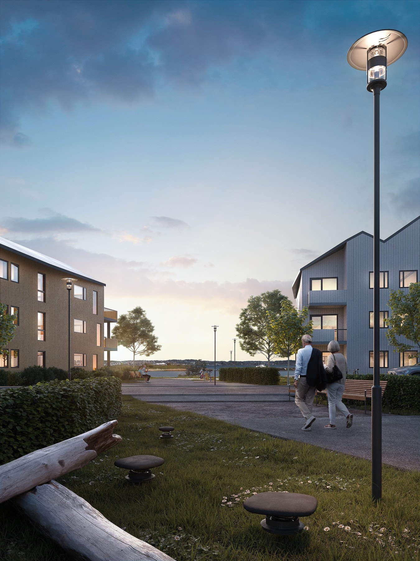 Det blir mange fine utsikssoner også fra bakkeplan Galleribilde
