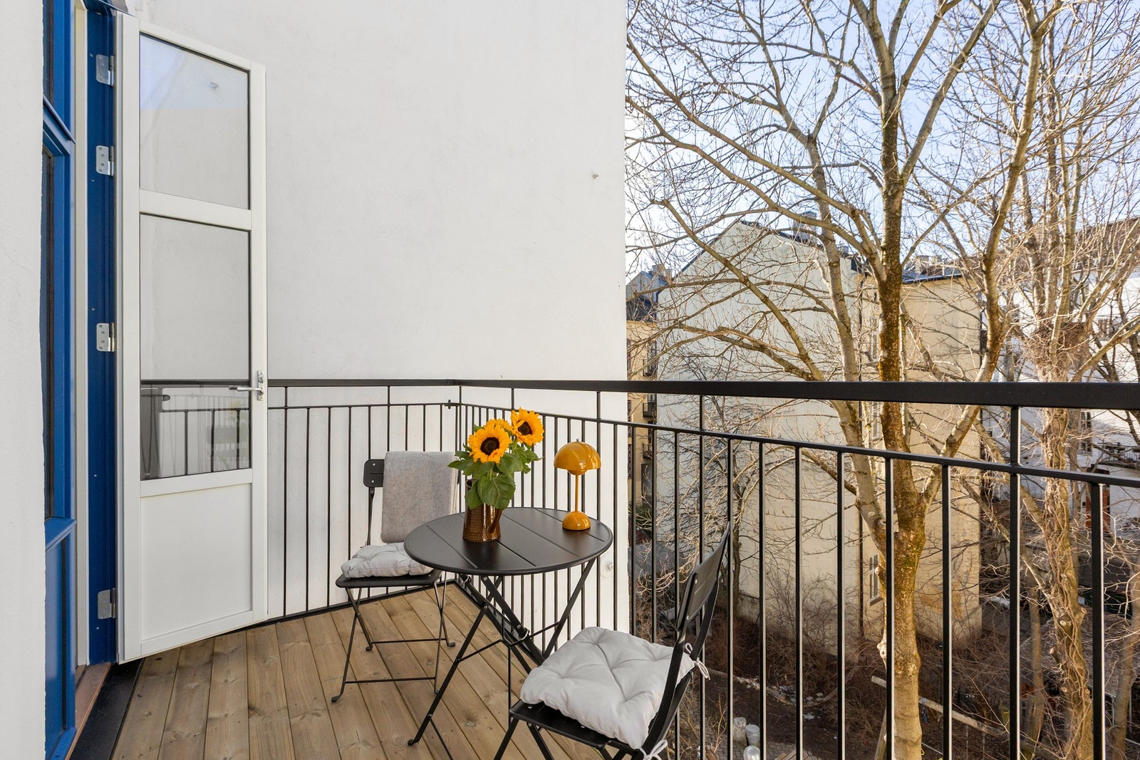 Balkong på ca. 5 kvm med ettermiddagssol og kveldssol Galleribilde