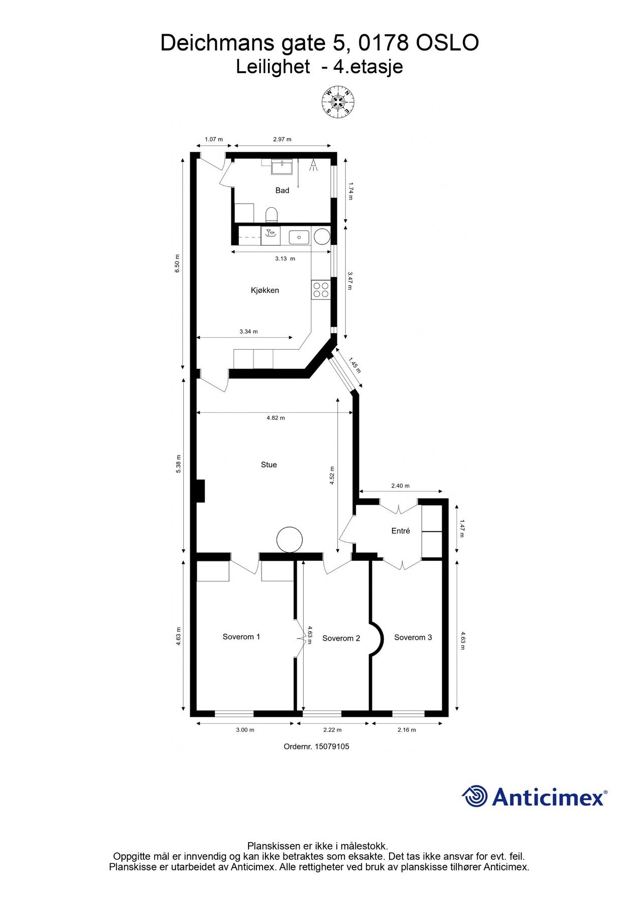 Plantegning. Galleribilde