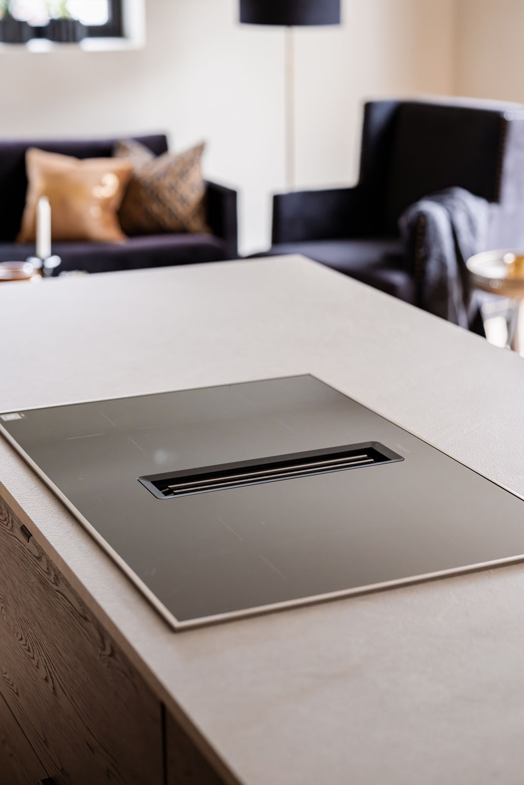 Ikke minst koketopp med integrert ventilator Galleribilde