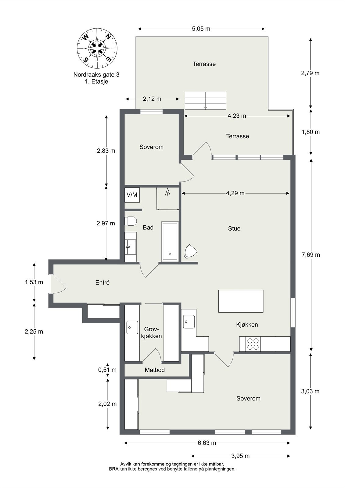 Plantegning. Galleribilde