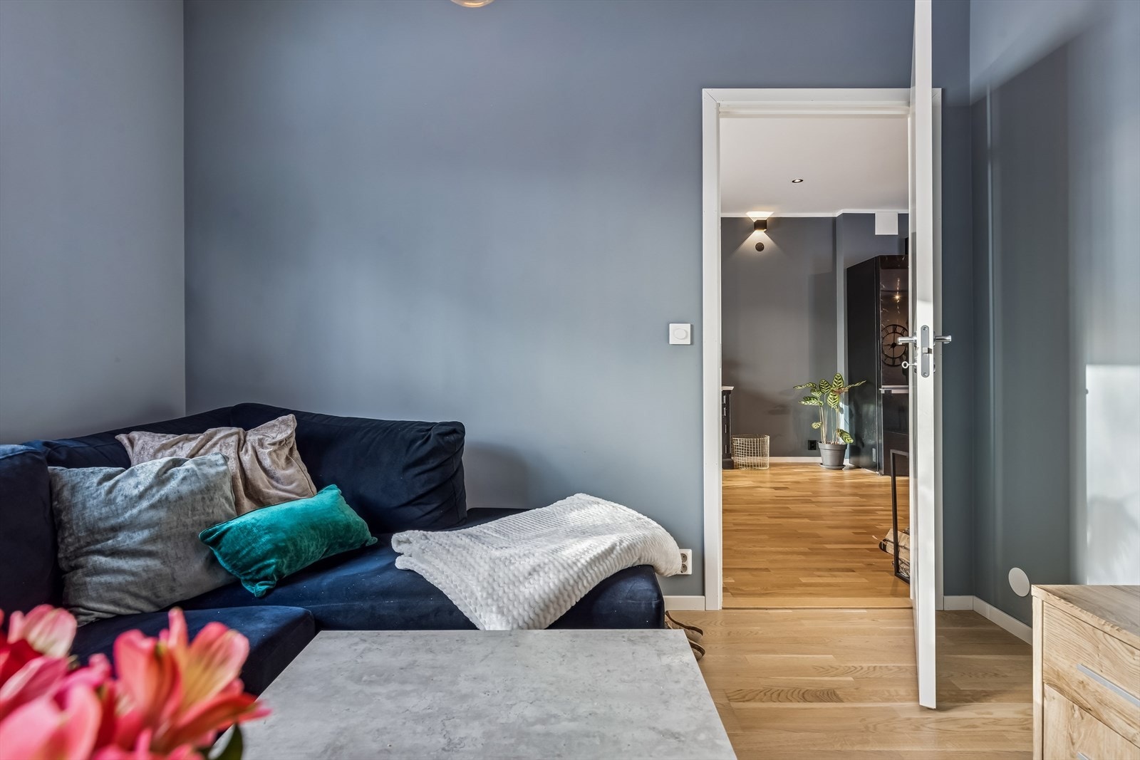 Rommet har en fin størrelse, og kan fint brukes som barnerom, gjesterom eller hobbyrom. Galleribilde