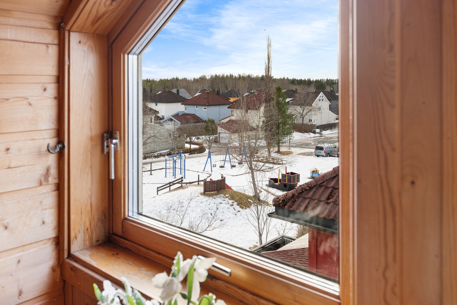 Loftstue på 8,7 kvm. Galleribilde