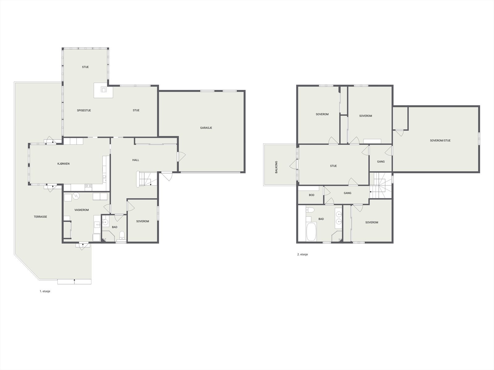 Plantegninger Galleribilde