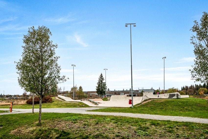 Jessheim skatepark. Galleribilde