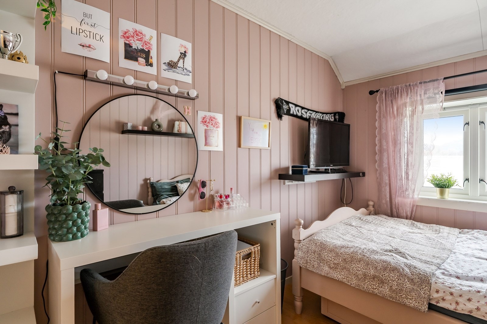 Soverom på 7 kvm. Galleribilde