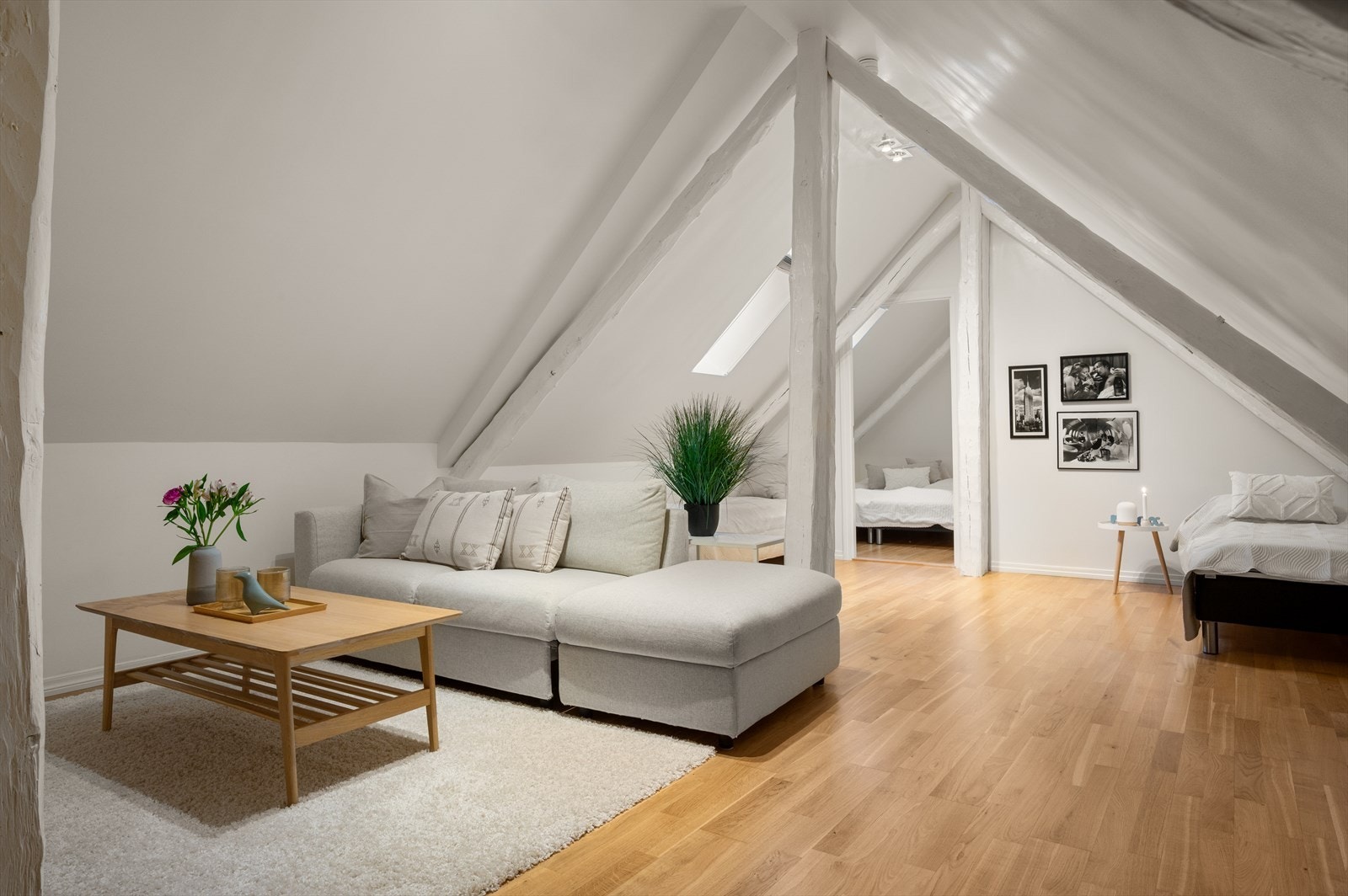 - Loftet har et BRA-i på 40m² - Galleribilde