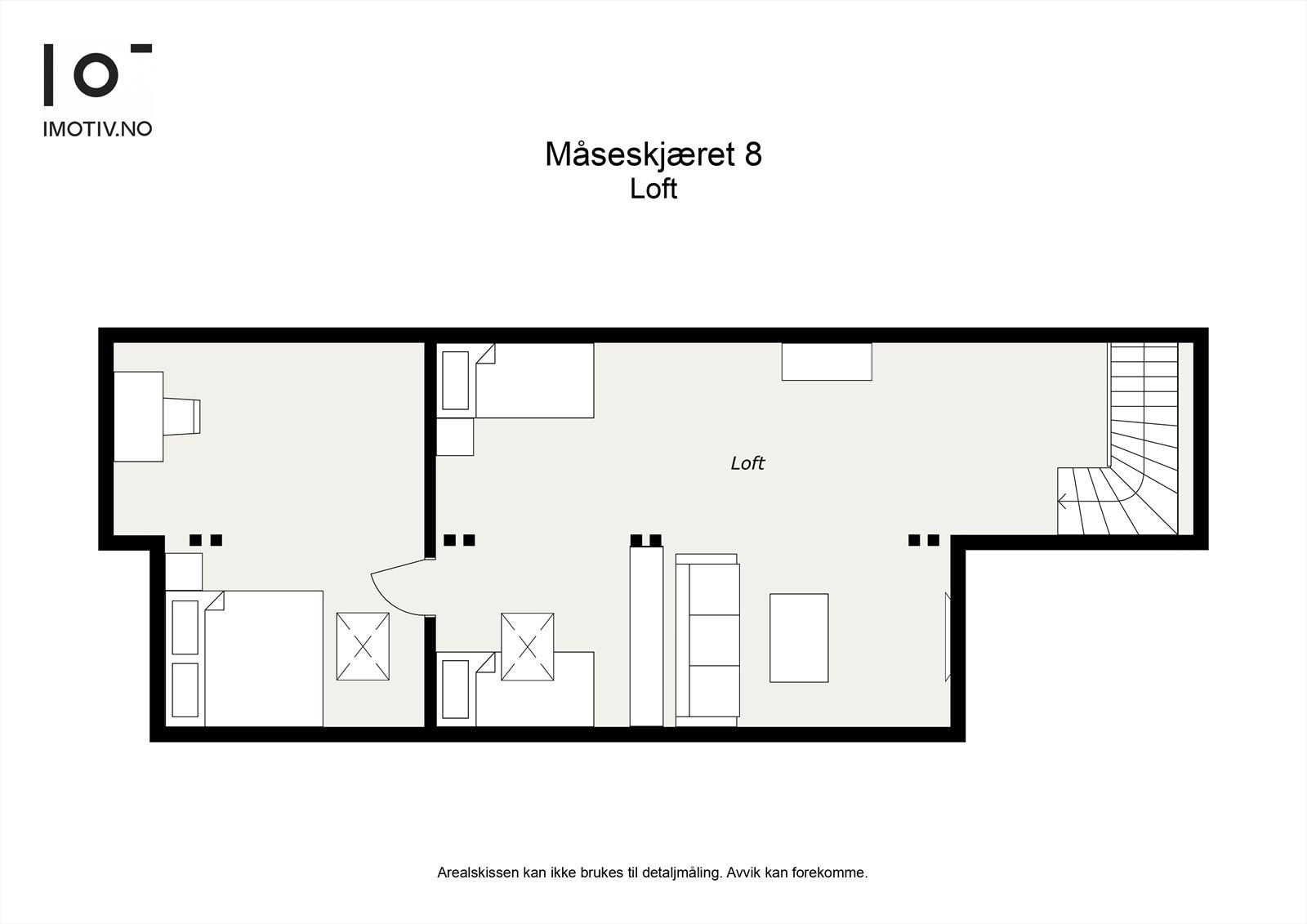 - Plantegning loftsetasje - Galleribilde