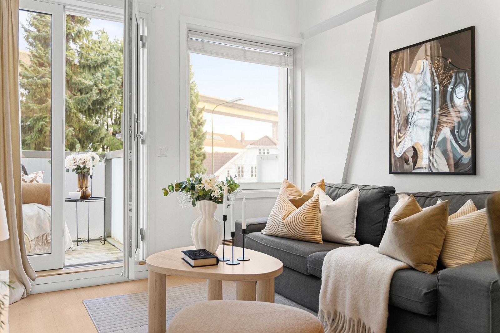 utgang til luftebalkong Galleribilde