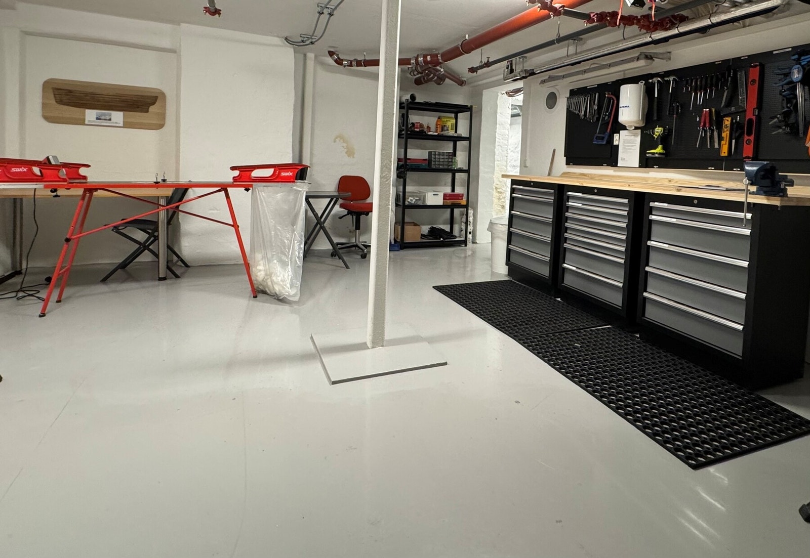 Hobbyrom med skismøremuligheter Galleribilde