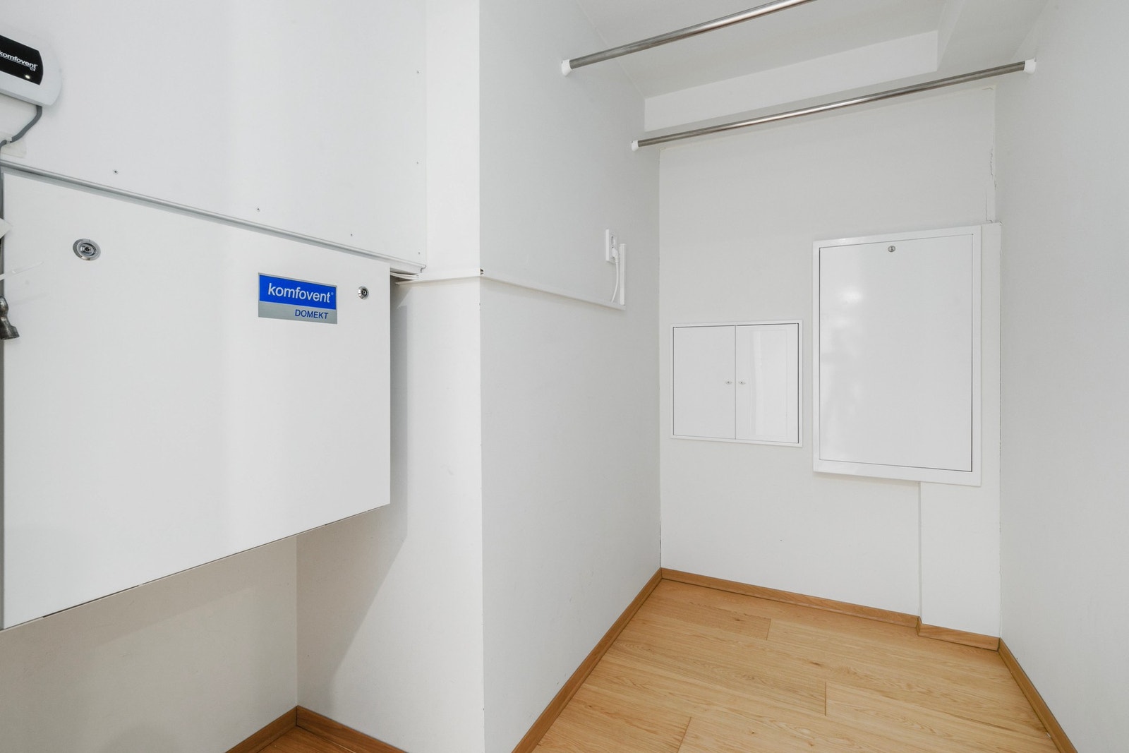 Bod/tekniskrom | aggregat til balansert ventilasjon er plassert her Galleribilde