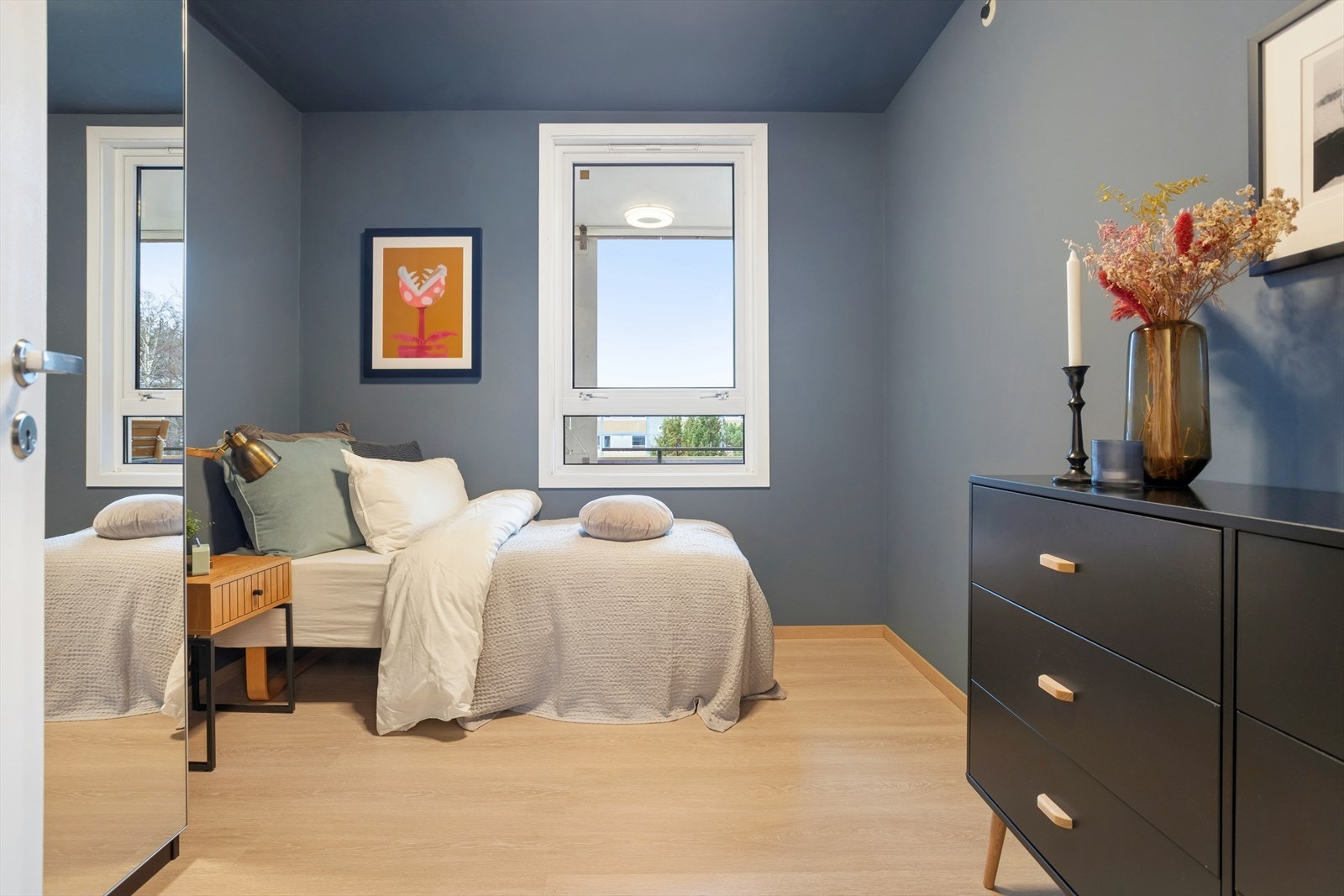 Soverom nr. 2 er 6,6 kvm. Galleribilde