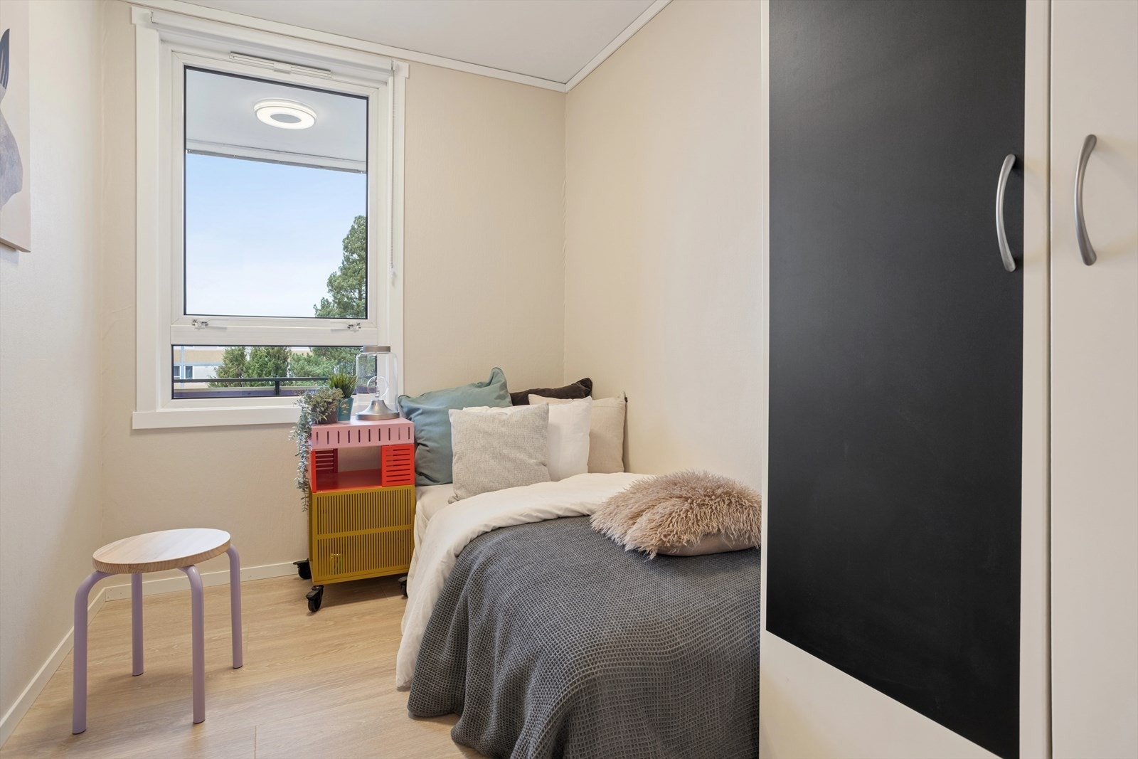 Soverom nr. 3 er også 6,6 kvm. Galleribilde