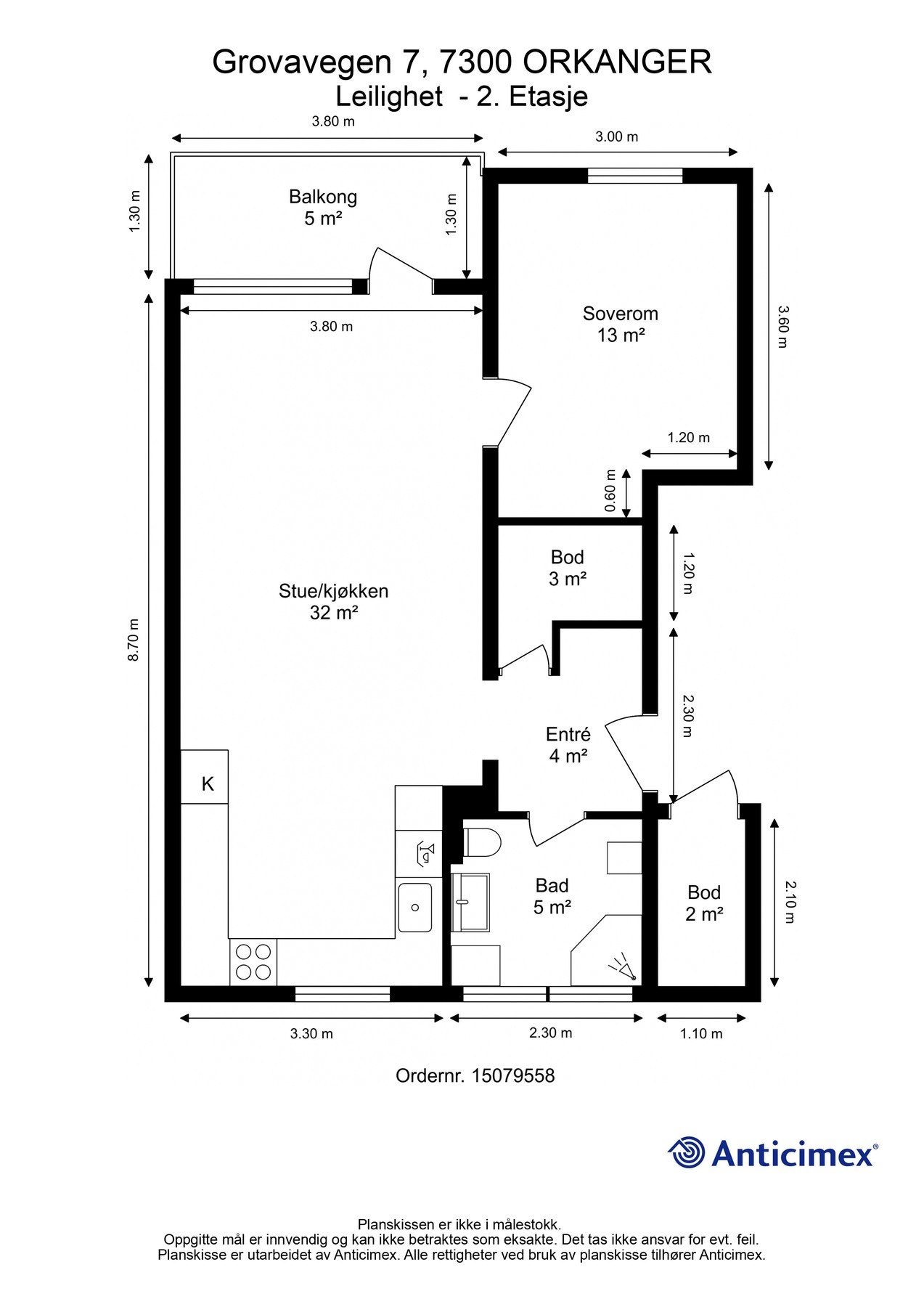 Plantegning. Galleribilde