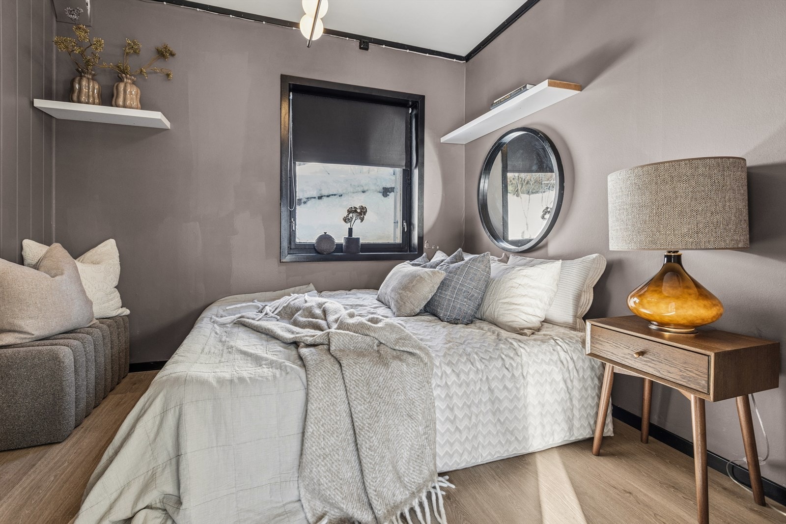 Også det andre soverommet oppleves som romslig. Galleribilde