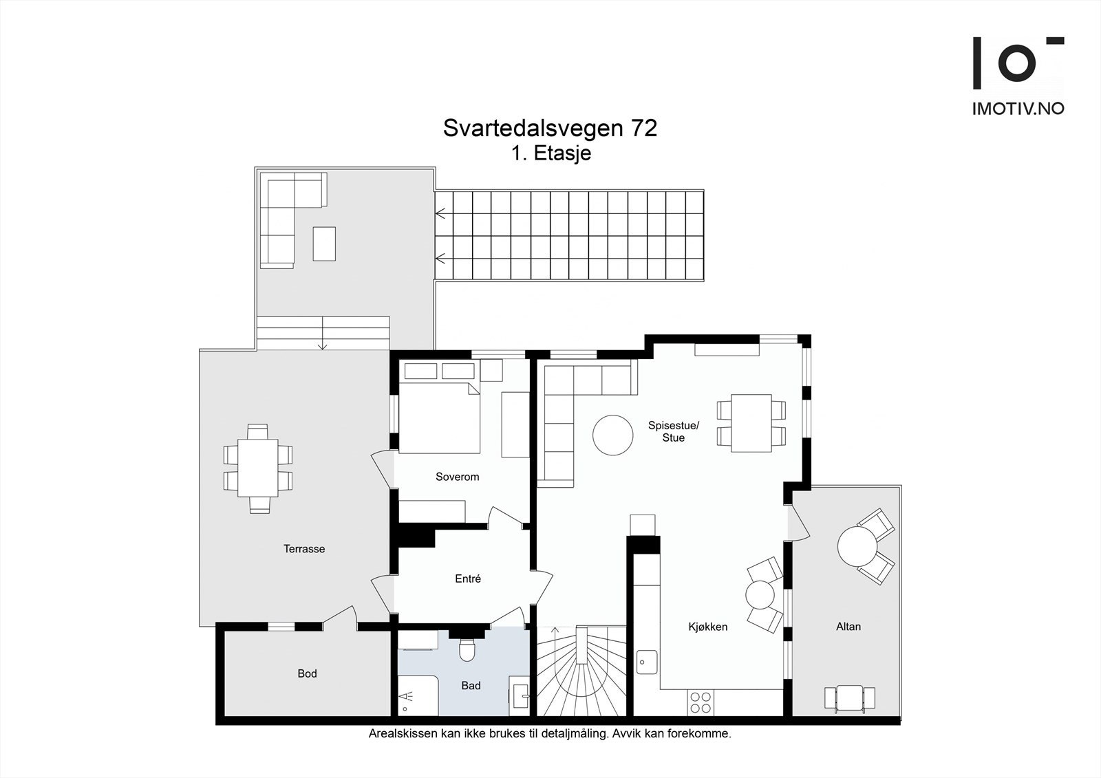 - Planløsning hovedetasje - Galleribilde