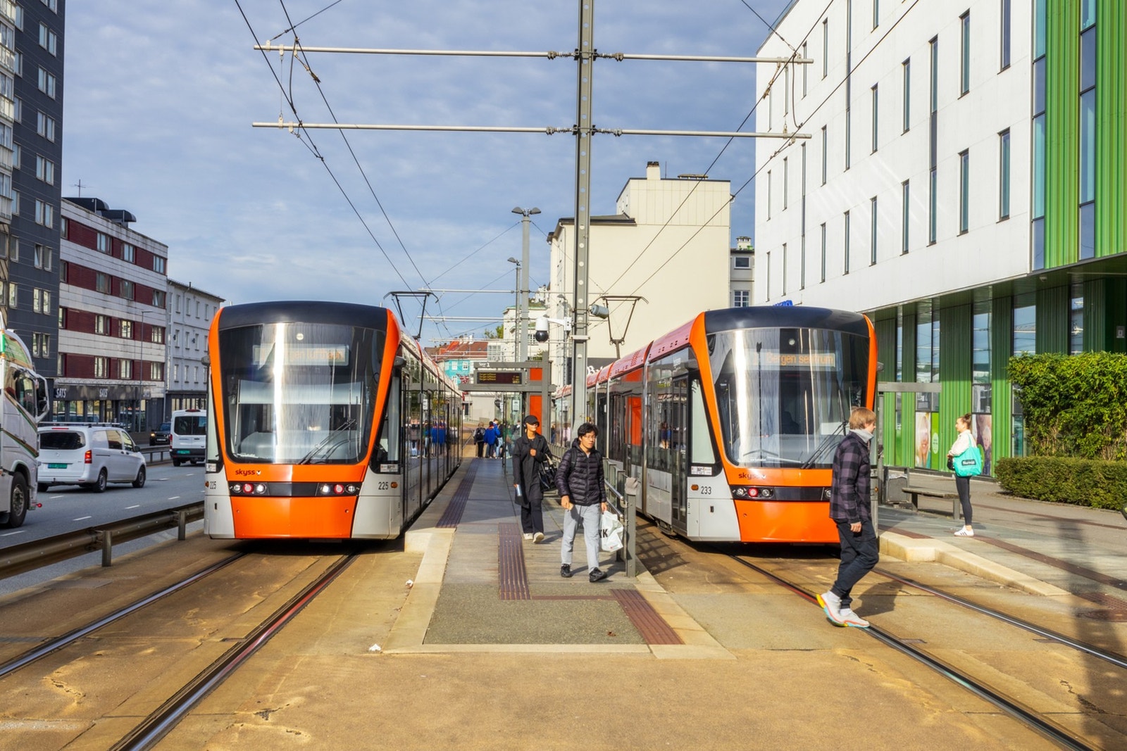 Bybanen ligger bare 15 minutters gange unna! Galleribilde