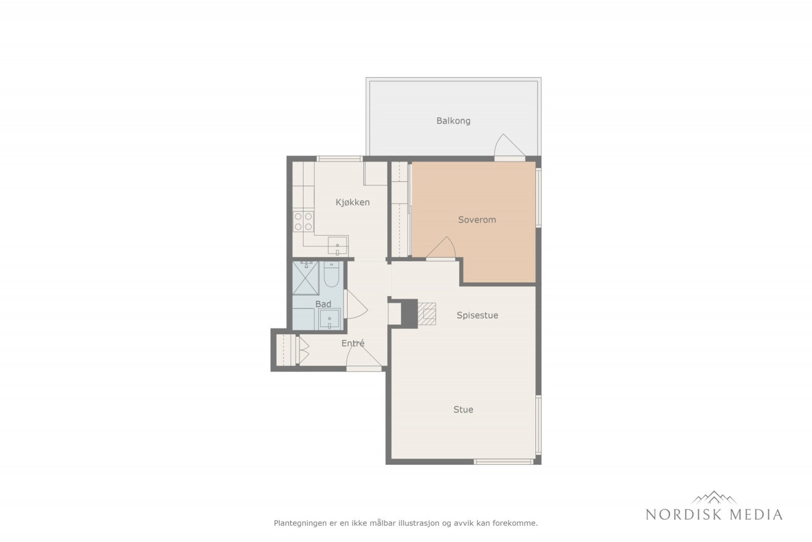 Plantegning. Galleribilde