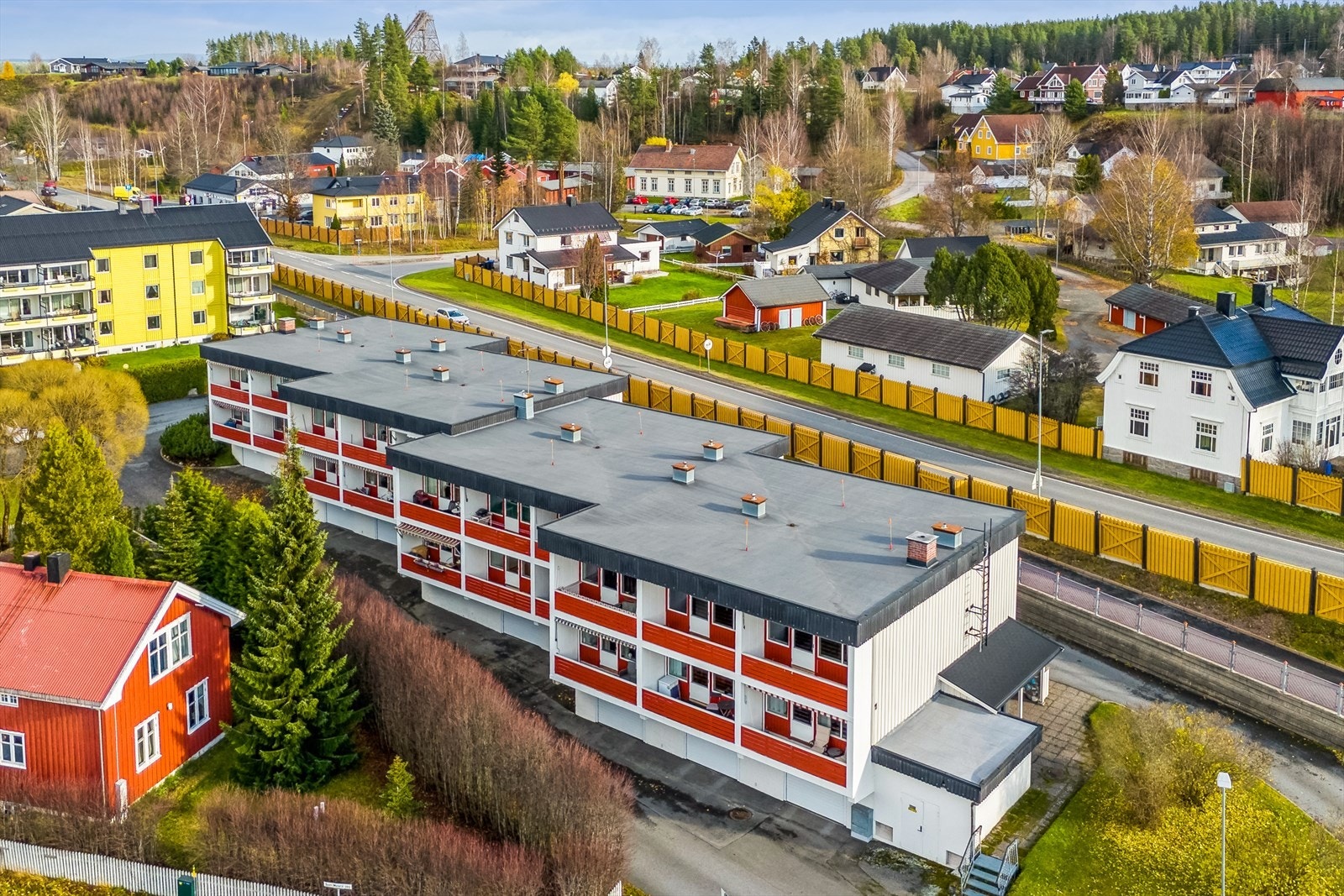 En praktisk og lettbodd leilighet med sentral beliggenhet i Elverum. Galleribilde